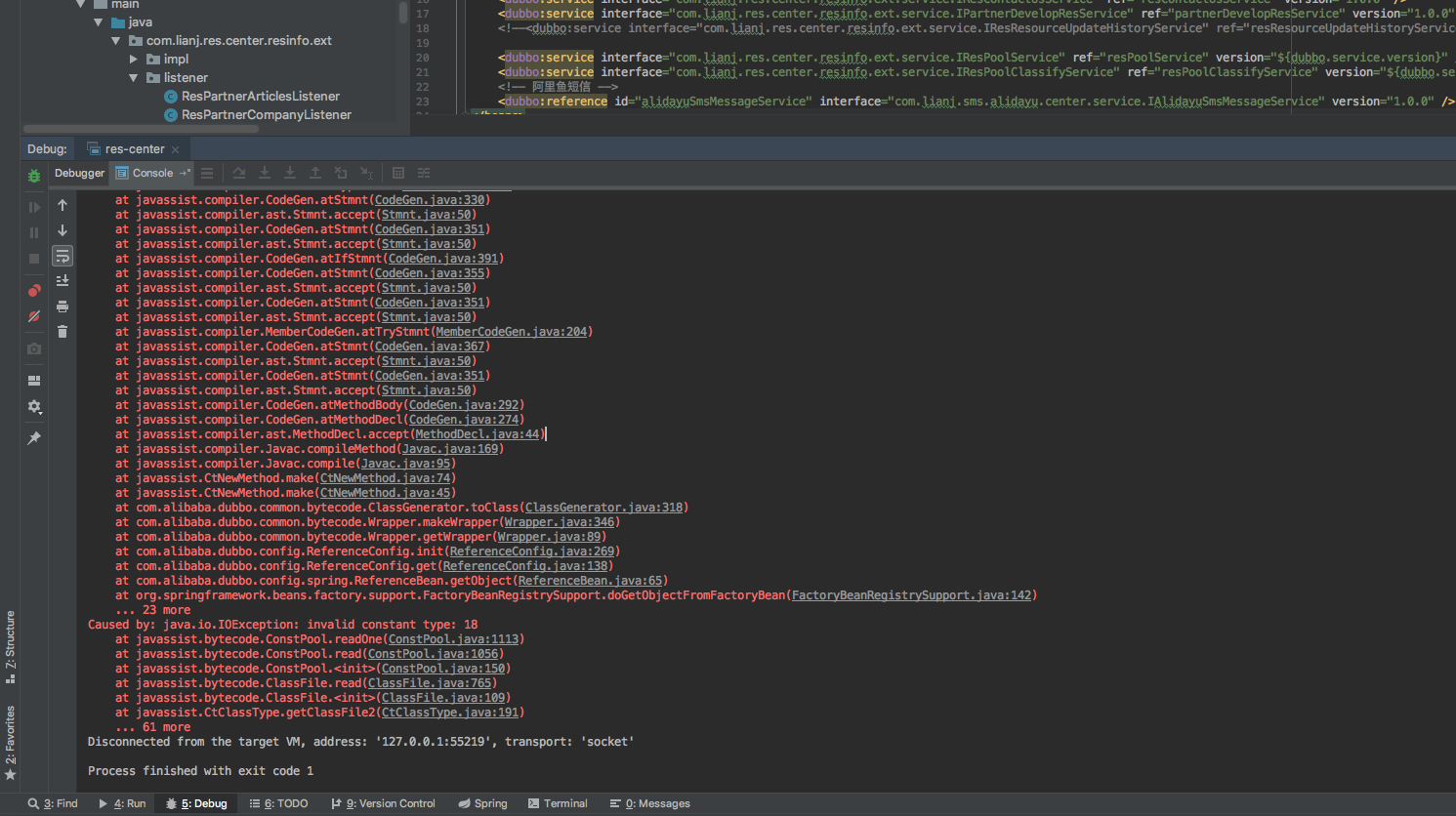 java.io.IOException: invalid constant type: 18-CSDN博客