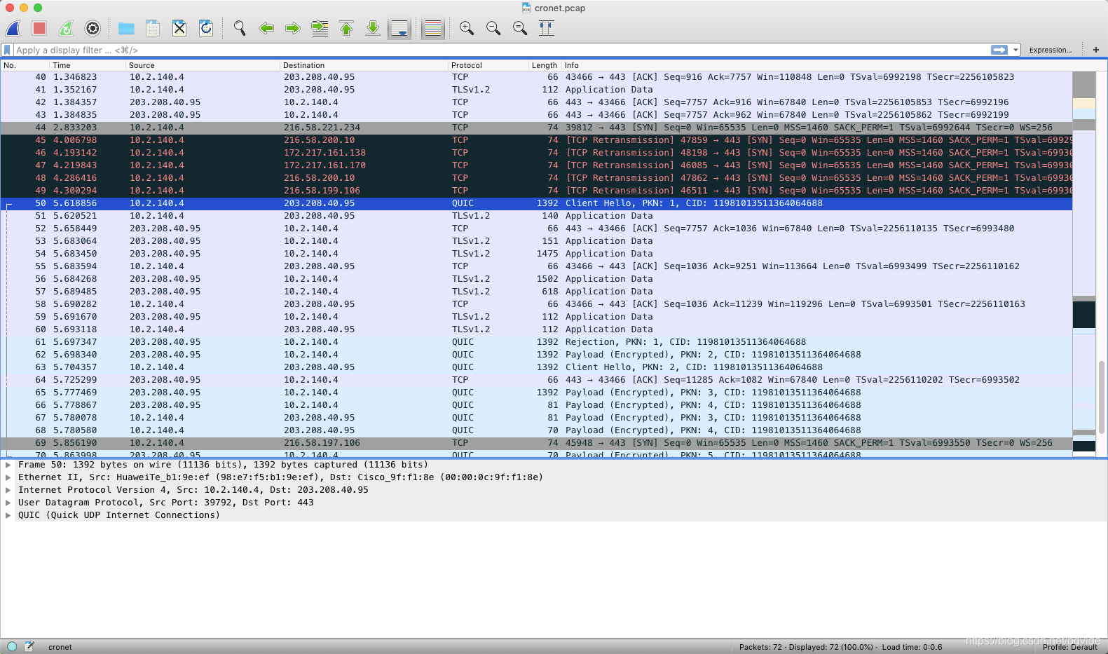 Cronet chromium-cronet库的编译用于Android和ios平台实现quic协议_cronet ios-CSDN博客