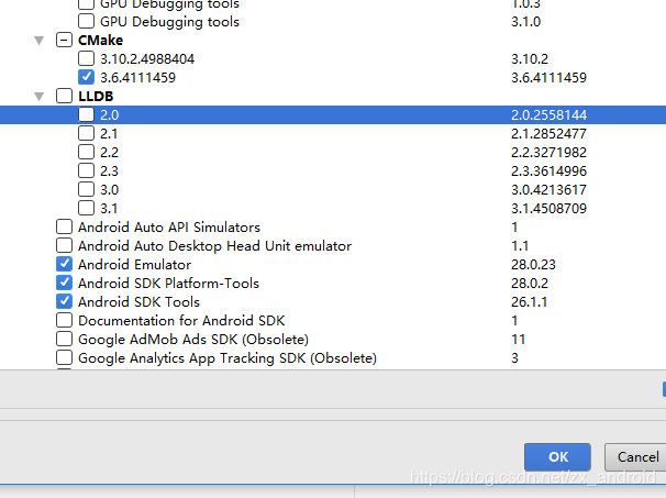 Android Studio 3.2.0 Cmake编译失败问题