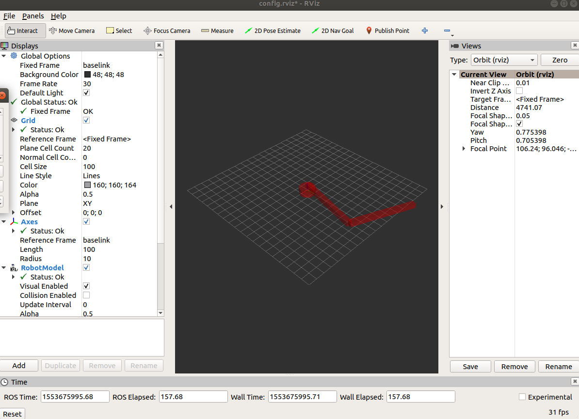 ROS study notes A - how to use urdf to build a simple robot model ...