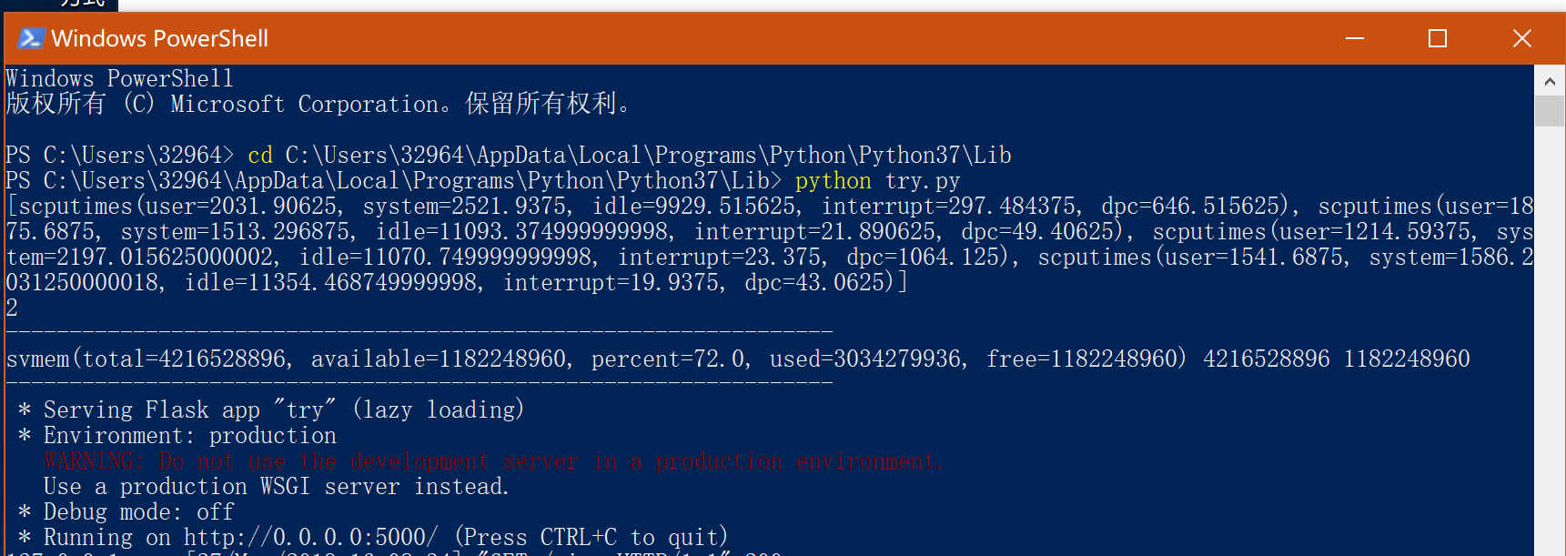 Python uses flask to get Post and get requests - Programmer Sought