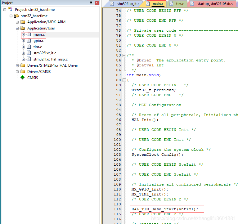 STM32 基础系列教程 4 – 基本定时器_stm32f103c8 10ms定时器-CSDN博客
