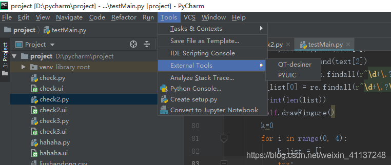 PyQt:python图形化界面编程 PyCharm + QT-designer+ PYUIC_brian_keepwalking的博客-CSDN博客