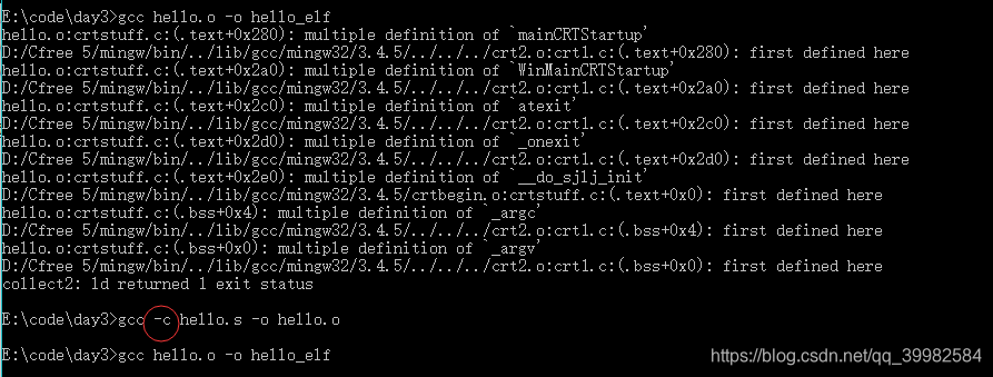 windows通过gcc编译c语言_violethanbin的博客-CSDN博客
