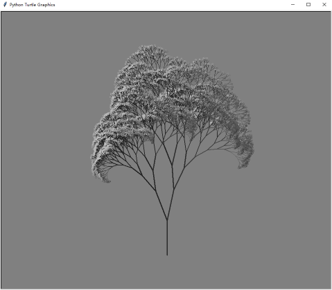 python用turtle库绘画树形pythonturtle绘图代码
