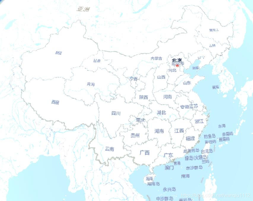 省级行政区划地图