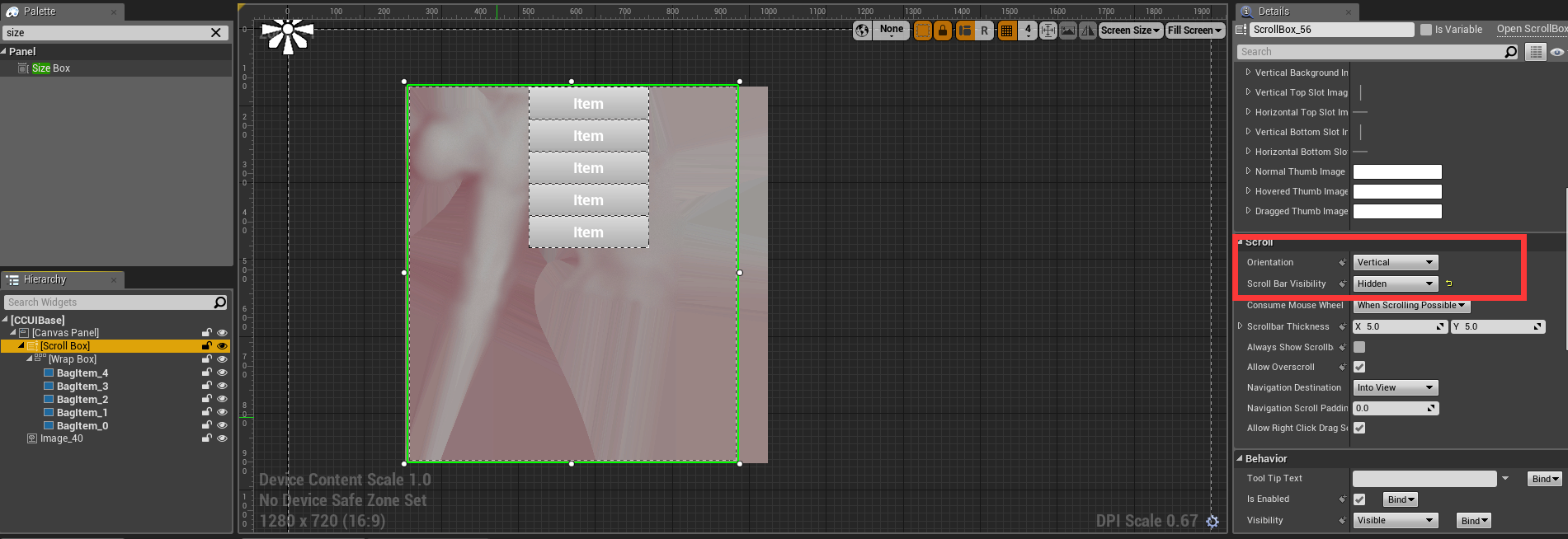 UE4UMG制作简单的滑动列表_ue4滚动列表CSDN博客