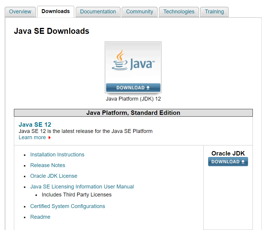 Java jdk. Предложение java установить.