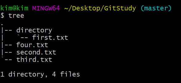 如何在windows系统下让git Bash 支持tree 命令 Kim先生的博客 Csdn博客 Git Bash不支持tree 命令