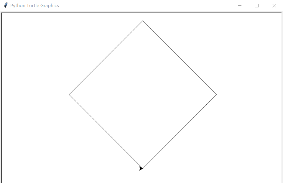 Python - 3 ways to draw diamonds from the turtle library - Programmer ...