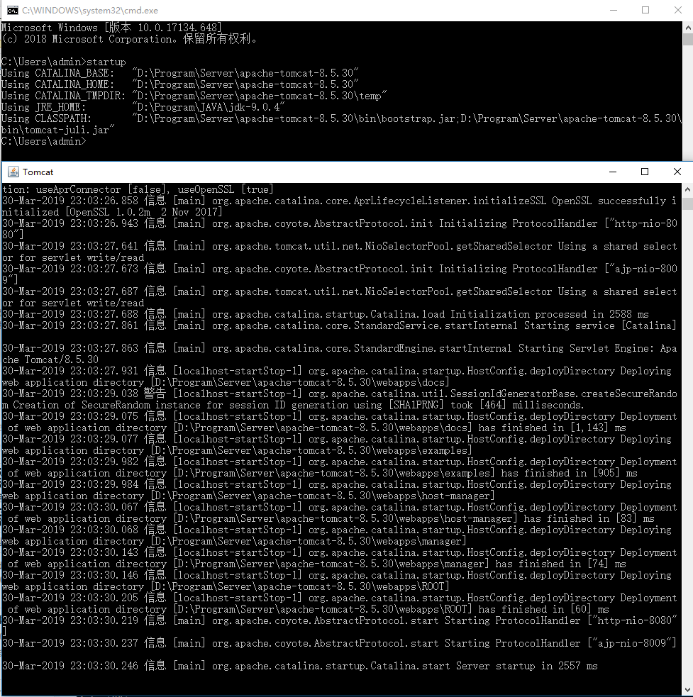 win 10配置Tomcat 8.5环境变量_tomcat8.5环境变量CSDN博客