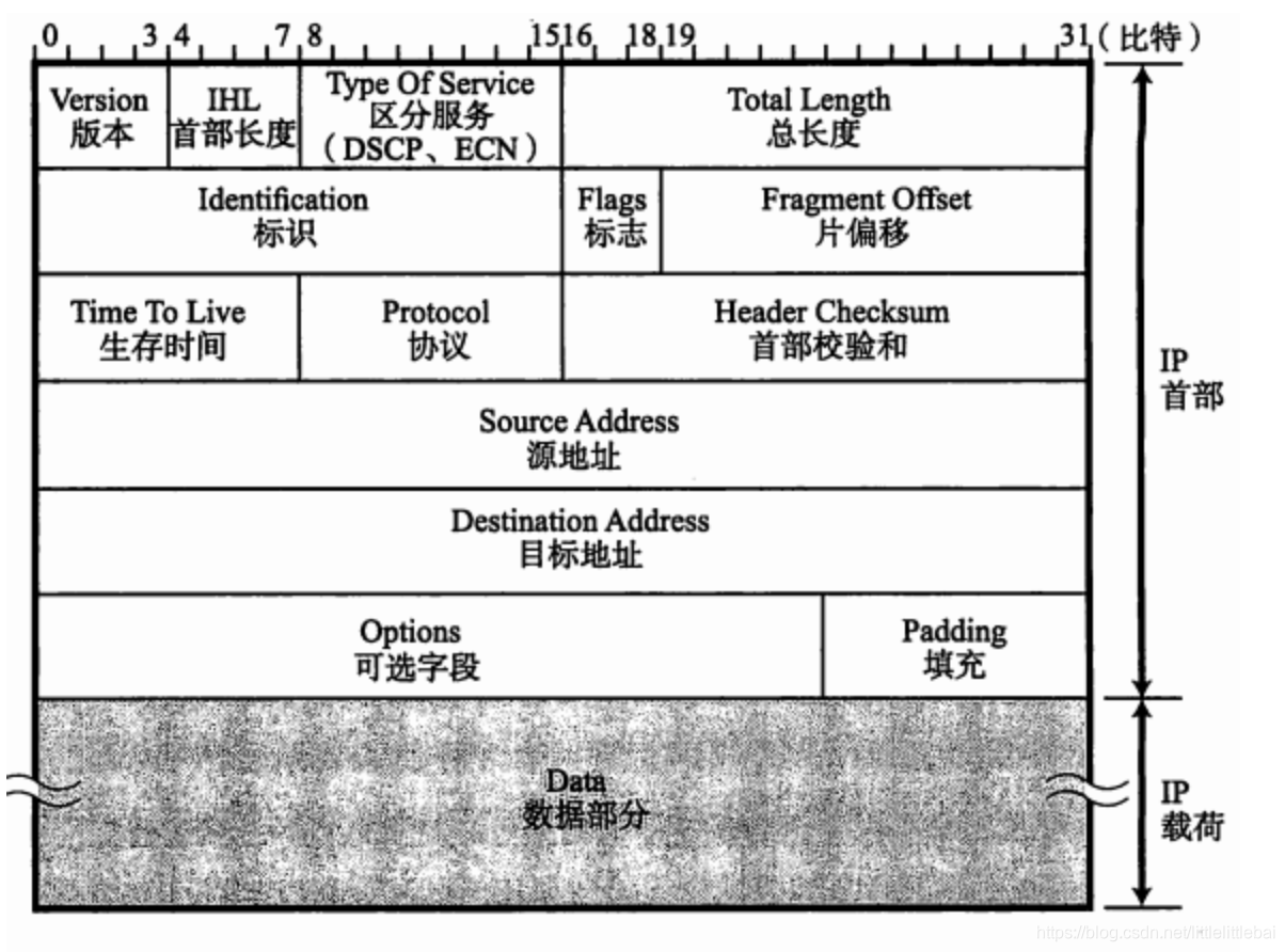 IP协议格式