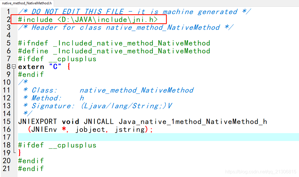Java中的Native方法实现(C++)_c++ native-CSDN博客