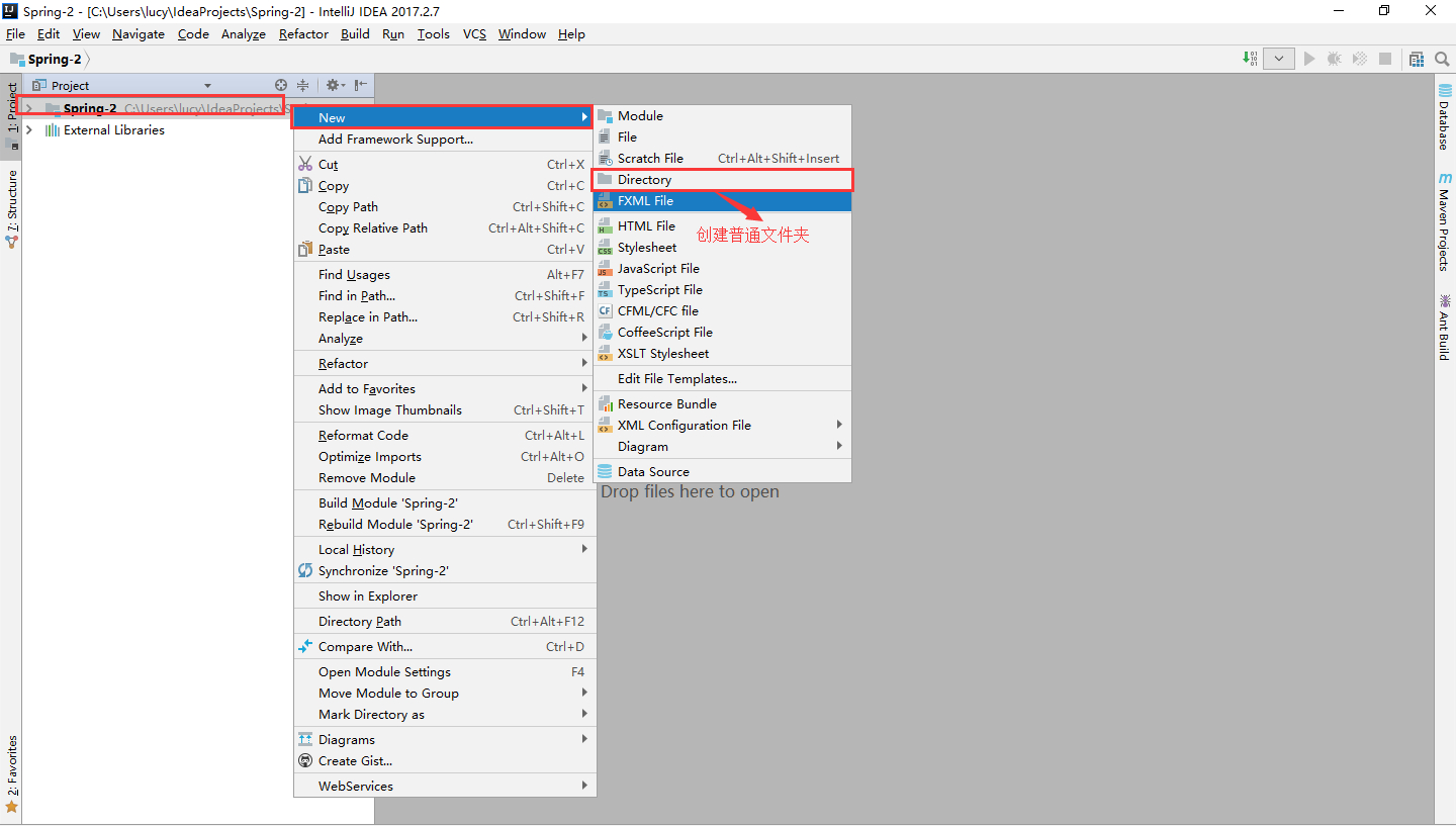 Pycharm error The IDE cannot Create The Directory. Possible Reason
