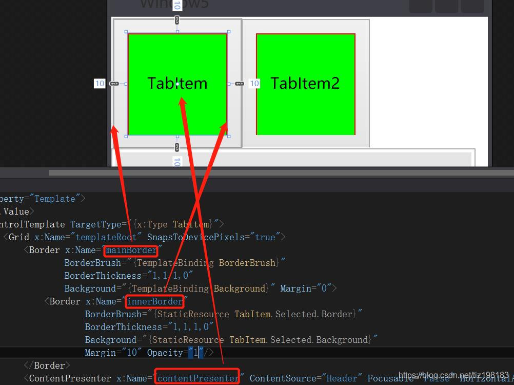 WPF 中TabItem、TabControl_wpf 多功能 tab-CSDN博客
