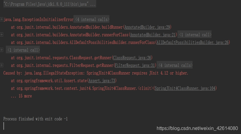 在spring开发中java.lang.ExceptionInInitializerError异常解决分析_java.lang ...