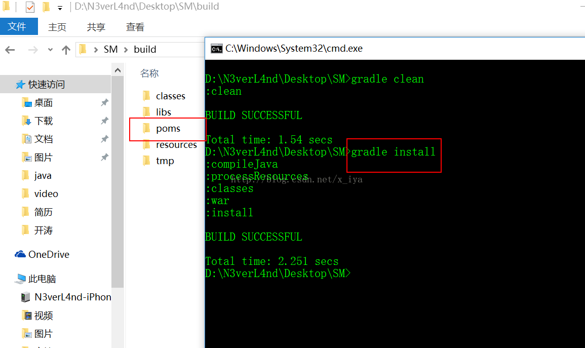 Between gradle project and maven project Programmer Sought