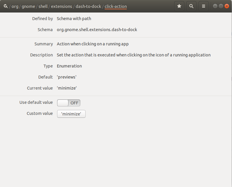 ubuntu 系统单击图标最小化_gsettings set org.gnome.shell.extensions.dashtodCSDN博客