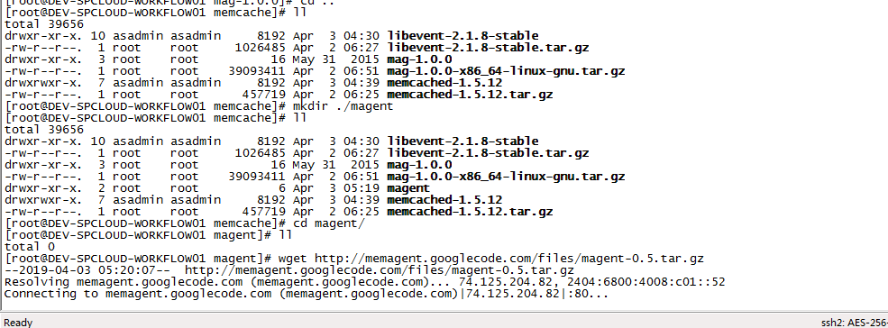 Linux Centos 7.2 install memcache cluster configuration - Programmer Sought
