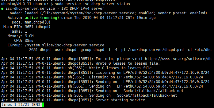 isc dhcp ipv6 example