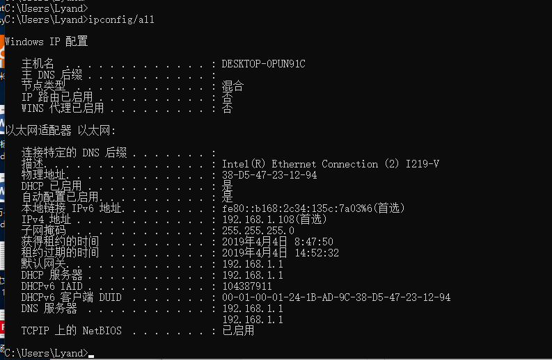 windows cmd 查看 ipconfig ipconfig/all_cmd show ip config-CSDN博客