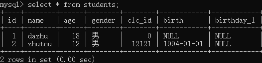 解决Mysql中出现Error 1136 (21S01): Column Count Doesn'T Match Value Count At Row  1_Error1136_浅笑云兮的博客-Csdn博客