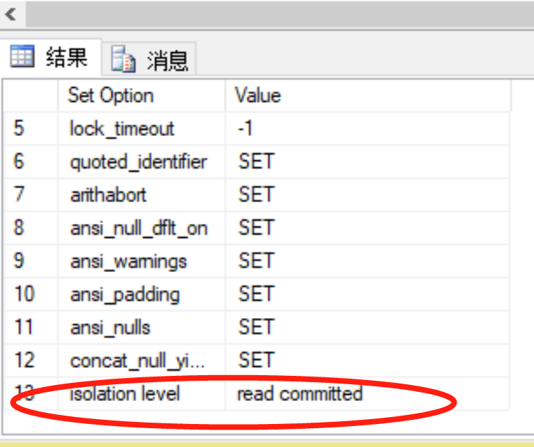 t sql read committed snapshot isolation