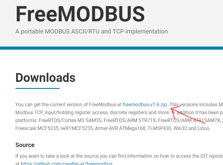 FreeModbus源码获取_freemodbus官网-CSDN博客