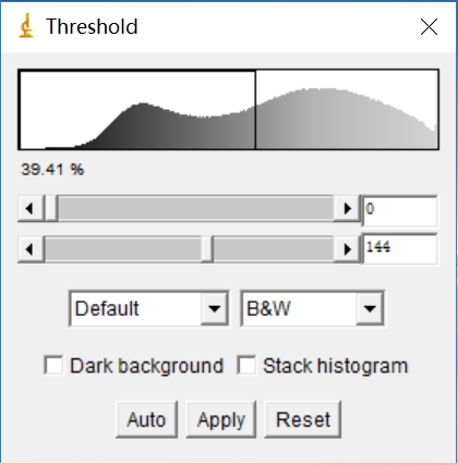 5 阈值选择界面
