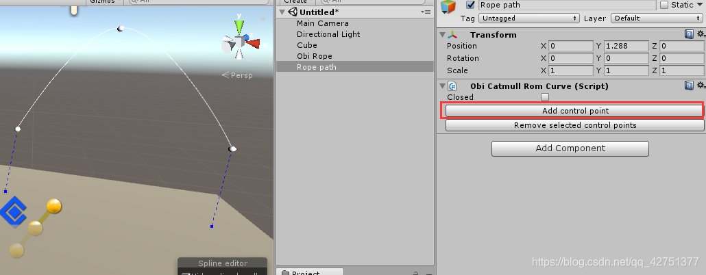 Unity绳子插件Obi Rope下载与简单使用方法-CSDN博客