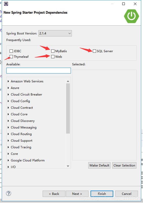 使用eclipse创建springboot项目整合mybatis并用mybatis自动生成代码 Qq 31169429的博客 程序员宅基地 程序员宅基地