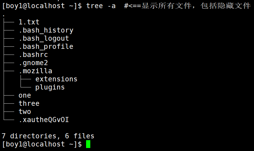 tree:以树形结构显示目录下的内容_tree只显示目录-CSDN博客