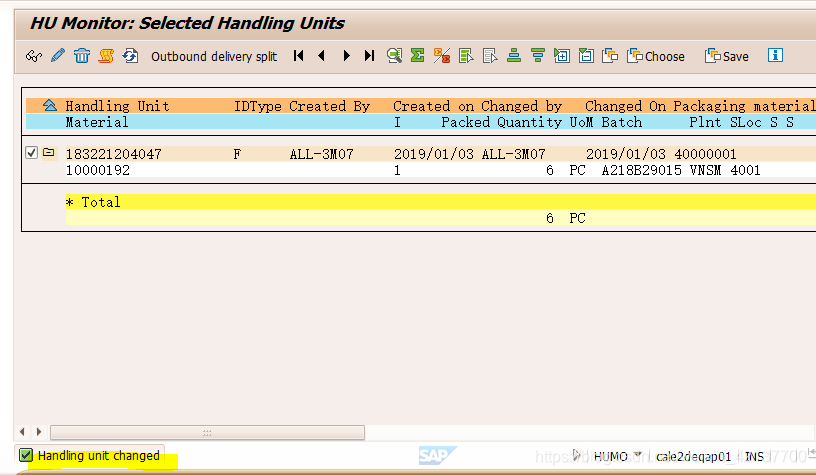 SAP HUM 如何将HU里的物料号换成另外一个物料号?_sap hu数值能修改-CSDN博客