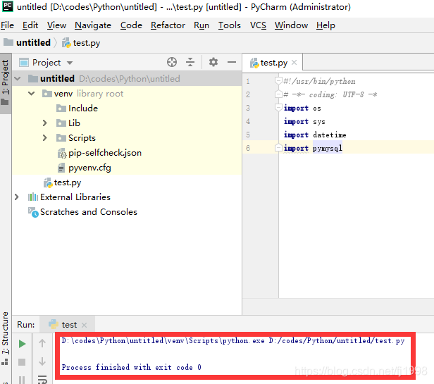 python连接数据库pip install pymysql后import pymysql 依然失败_pymysql 安装但是依旧无法加载 ...