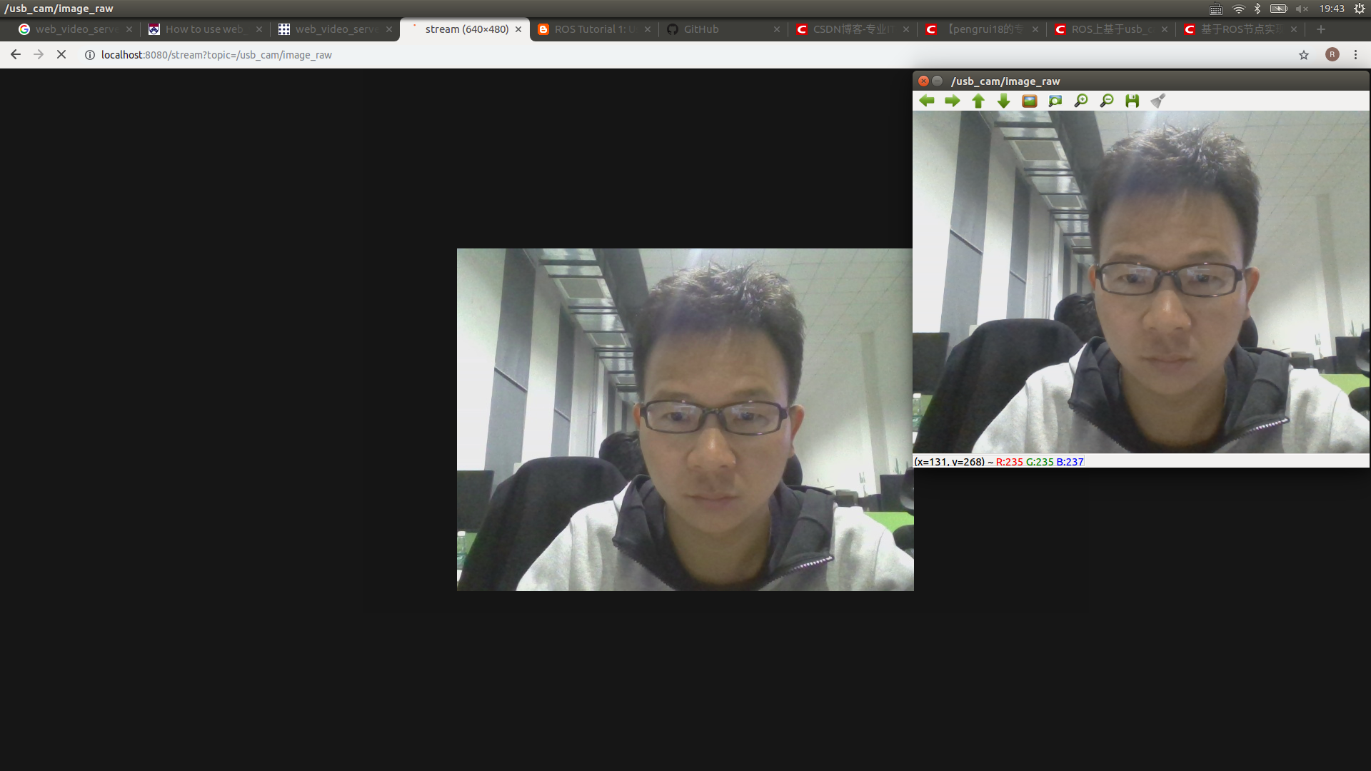 USB camera based on ROS node for web display - Programmer Sought