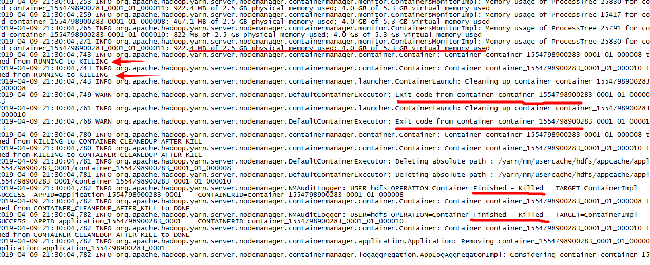 YarnNodeManager堆内存不足导致Container被杀_exit code from container is 143CSDN博客