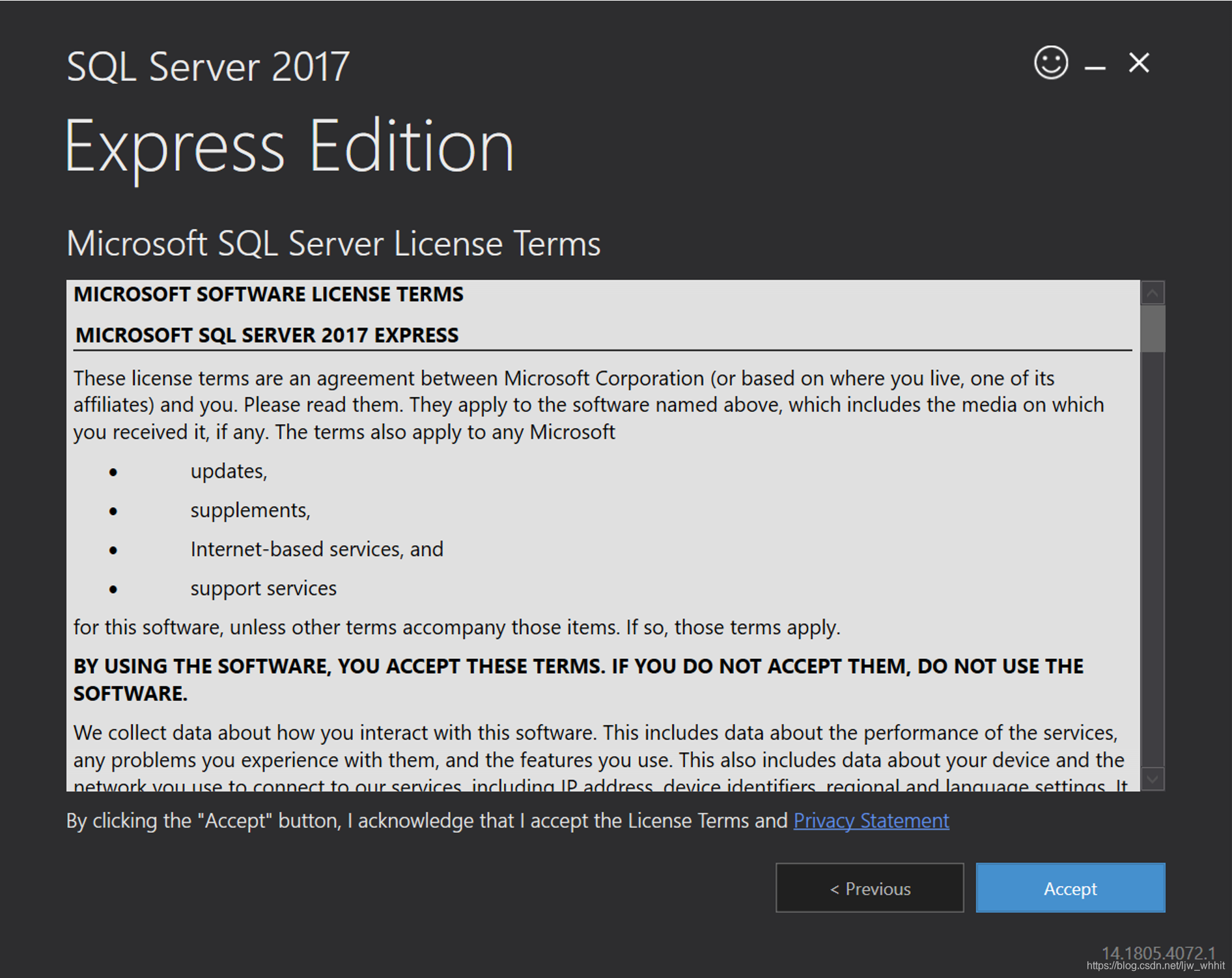 Windows 10安装Microsoft SQL Server 2017 Express问题解决_microsoft sql server ...