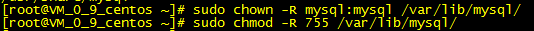 mysql error : ERROR 1018 (HY000): Can't read dir of '.' (errno: 13)