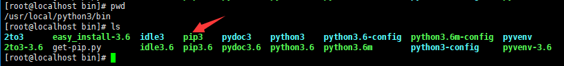 centos7 64位  python2升级python3及安装pip