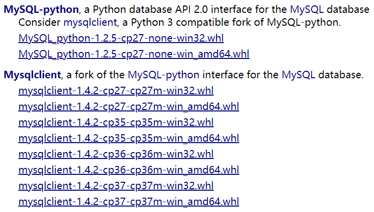 Windows flask mysqldb mysql python flask mysqldb 1 0 1 CSDN 