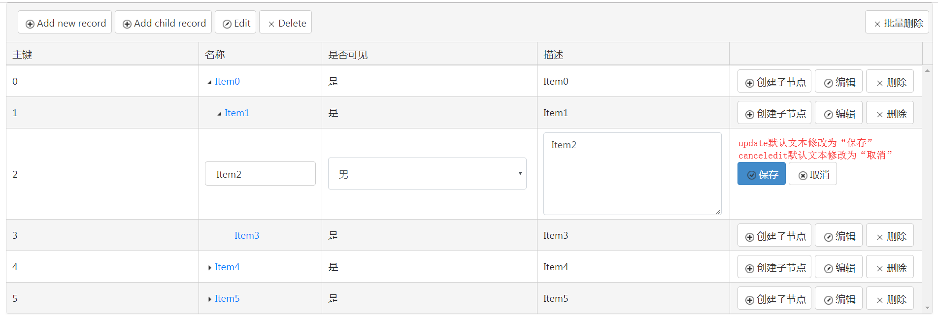 kendo UI之TreeList、DataSource常用方法总结