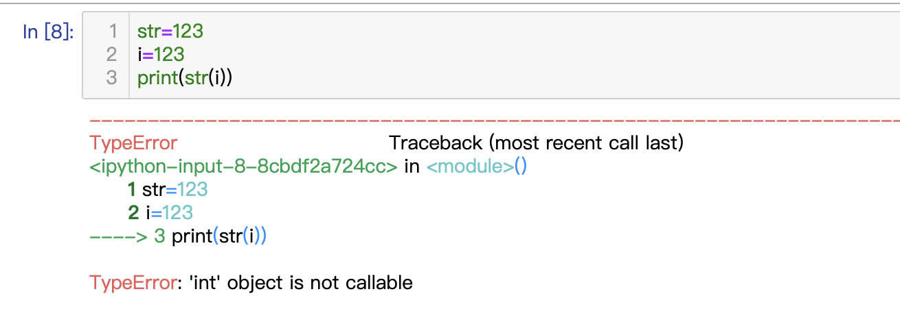 解决错误: TypeError: 'str' object is not callable_arguments: (typeerror ...