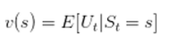 v（s）=ElU:lSt=s]