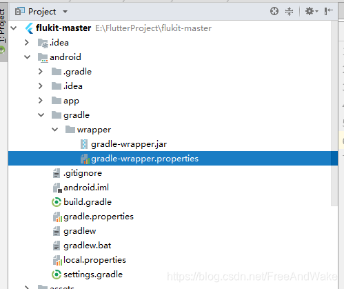 gradle-wrapper.properties的路径