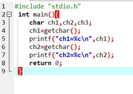 Uso detallado de getchar () en lenguaje C - programador clic