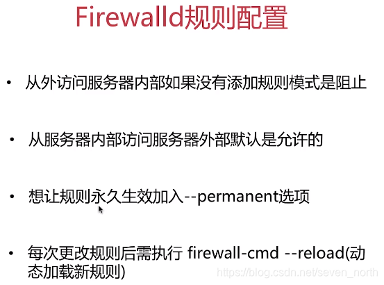 Firewalld规则配置