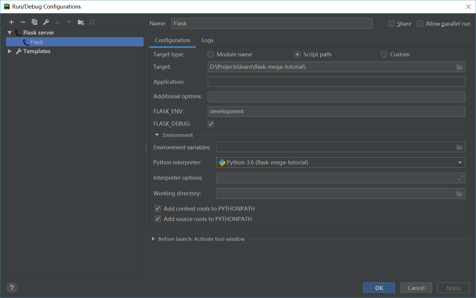 Flask学习笔记（一）项目创建、模板使用及版本受控_how to add a template to your flask appCSDN博客