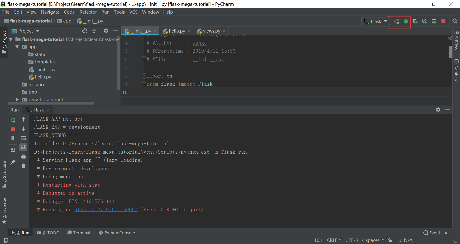 Flask学习笔记（一）项目创建、模板使用及版本受控_how to add a template to your flask appCSDN博客