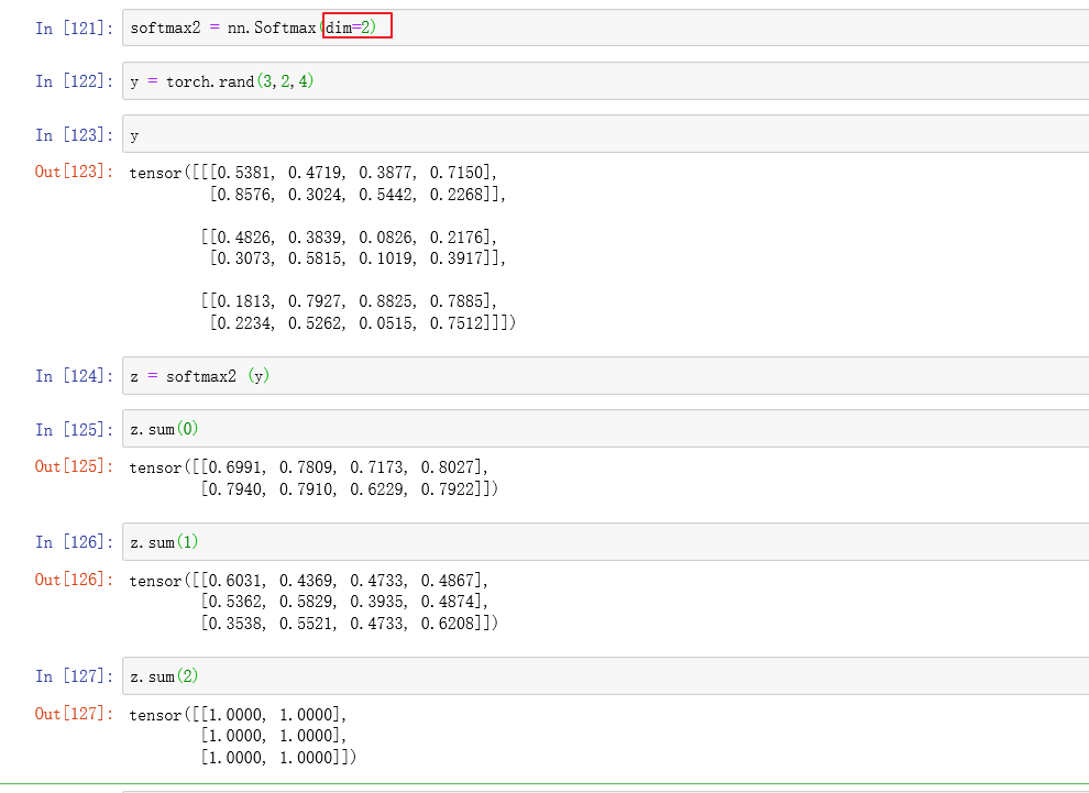 torch. nn.Softmax(dim=1)_outdim=1CSDN博客