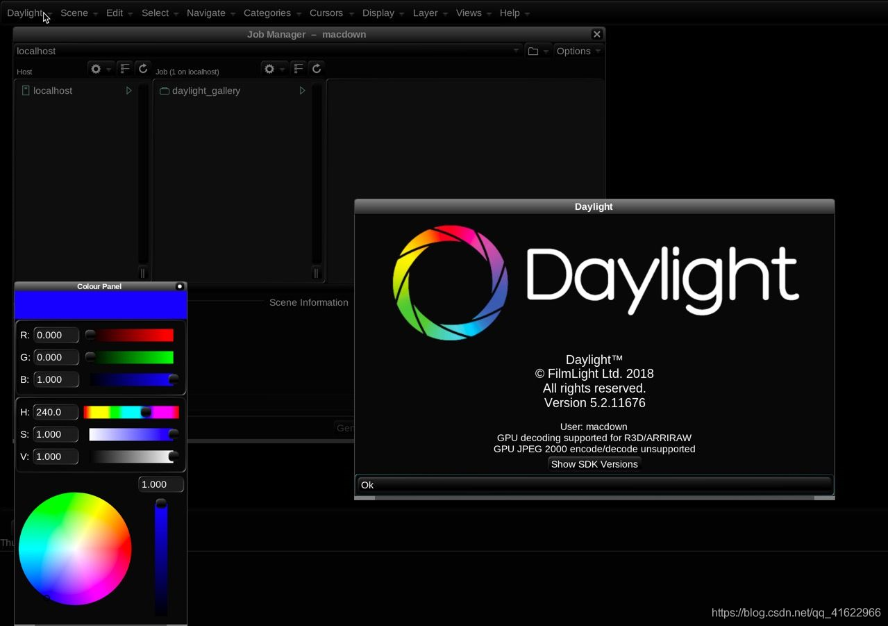 Filmlight Daylight Mac 视频调色转码软件 V5 2 11535破解版 Macdown小